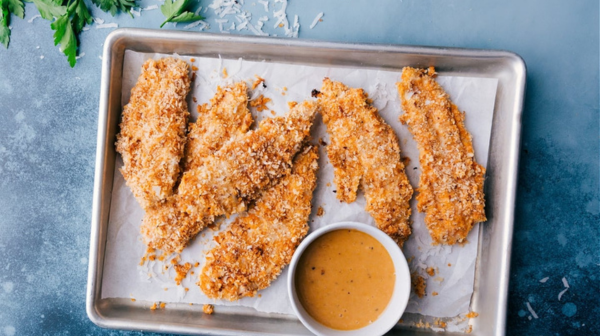 Coconut Crusted Chicken Strips